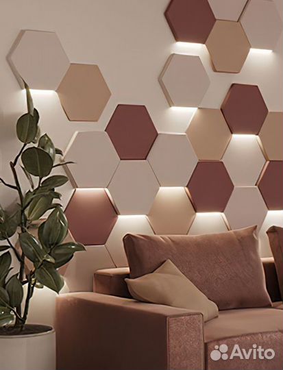 Стеновые панели 3D LED