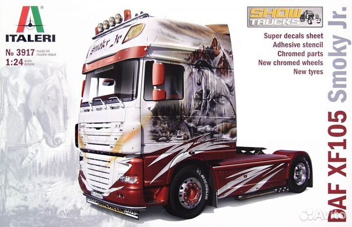 3917 грузовик DAF XF105 