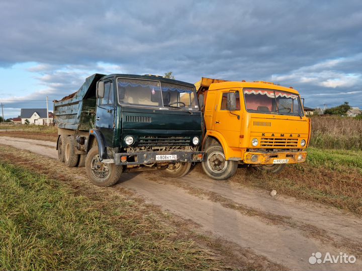Доставка песка, щебня, грунта