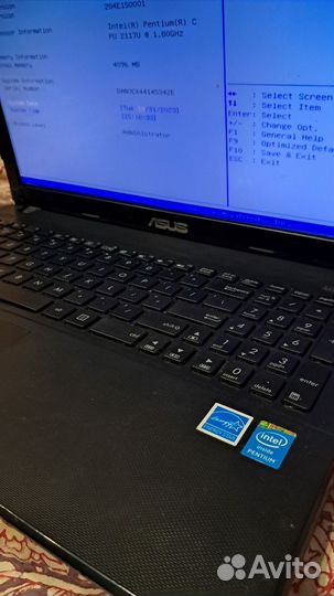 Ноутбук Asus x551c на запчасти