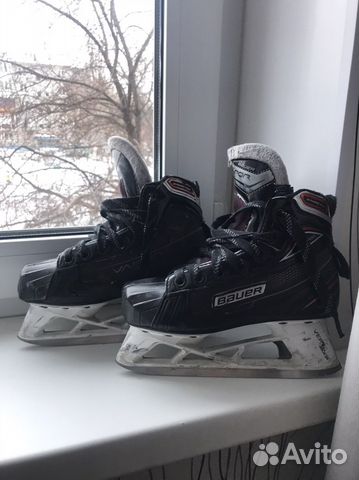 Коньки вратарские