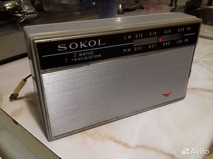 Радиоприемники СССР Альпинист 417 и сокол