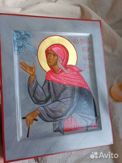 Икона святой Ксении Петербургской