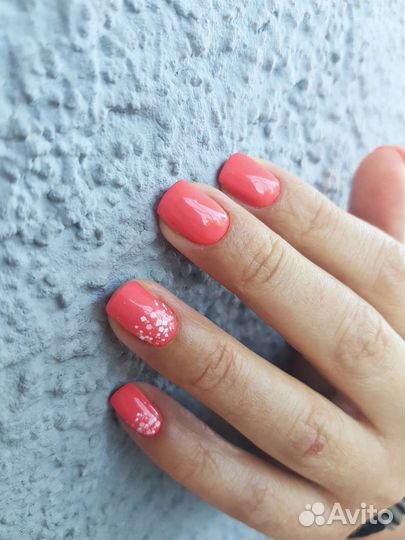 Маникюр гель лак