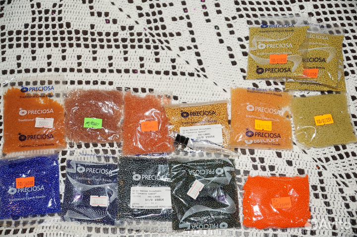Бисер чешский preciosa