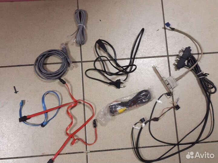 Провода подключения принтера, компьютера