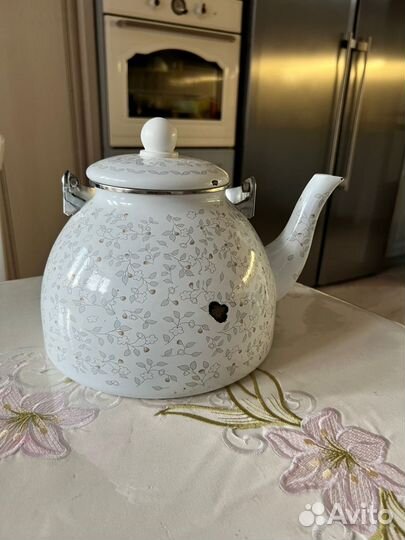 Чайник эмалированный