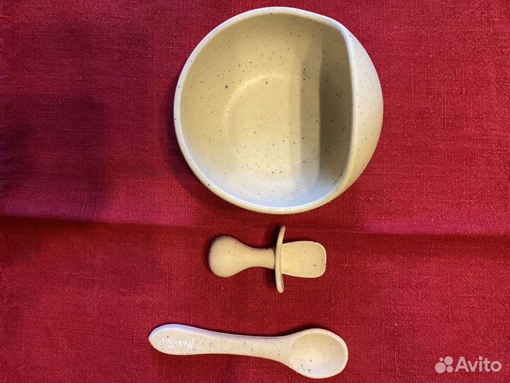 Силиконовая детская посуда MamSiy