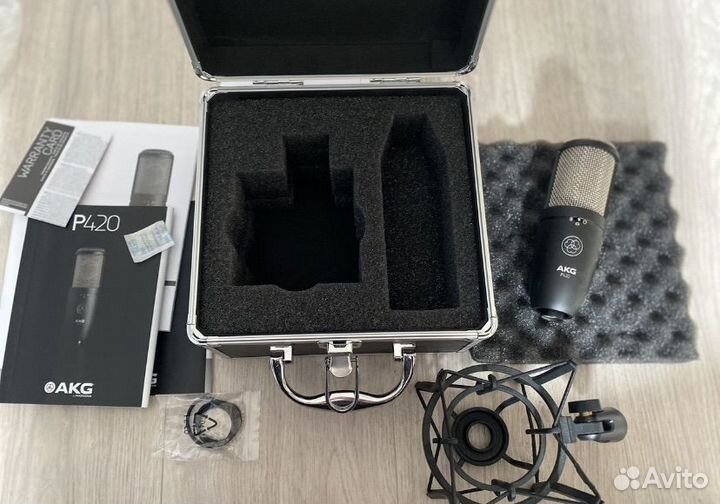 Студийный микрофон Akg p420