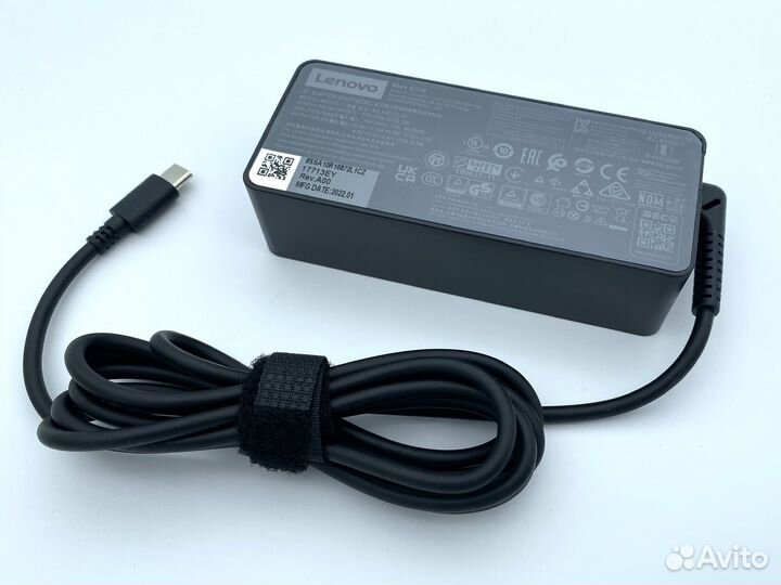 Блок питания для ноутбука Lenovo 65W USB-C