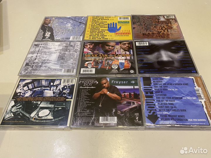 Hip hop rap cd диски