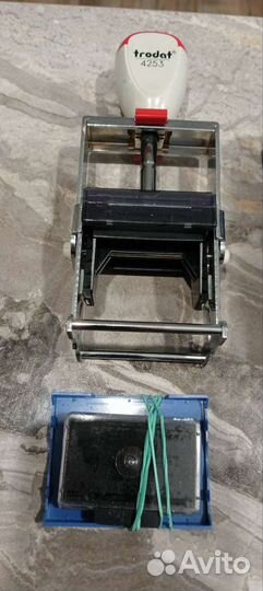 Штемпели самонаборные 2шт