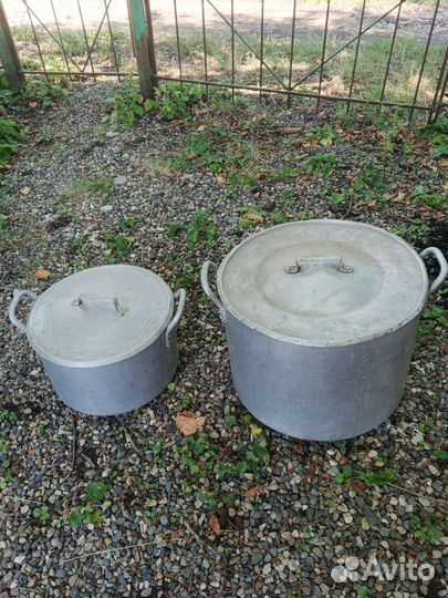 Кастрюли алюминиевые СССР