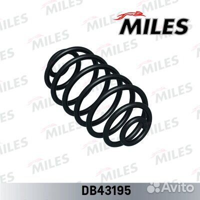 DB43195 Пружина подвески opel zafira 99-05 задняя