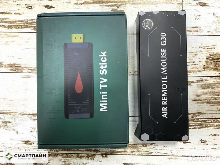 Приставка Android X96 + Air пуль