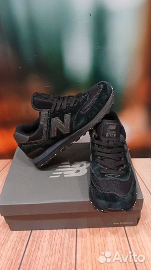 Кроссовки мужские New balance 574 замшевые 41 46