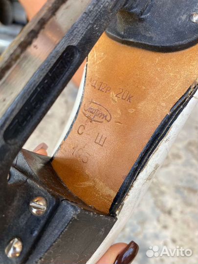 Коньки для фигурного катания,размер 19,5 и 40