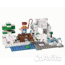 Зимняя рыбалка, аналог лего майнкрафт, 10960