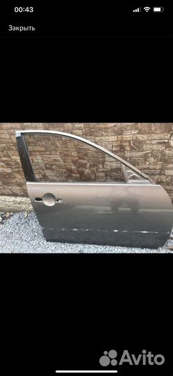 Дверь правая задняя Infiniti G25