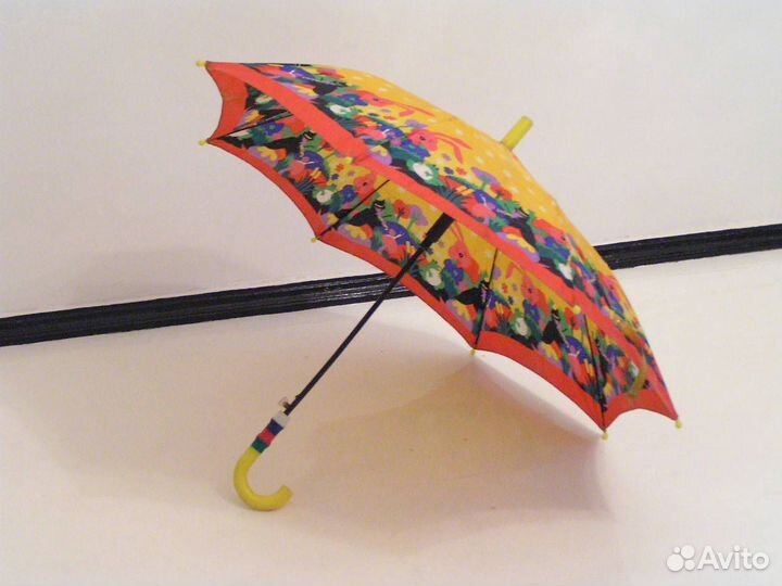 Детский Зонт-Полуавтомат-полутрость в Хабаровске