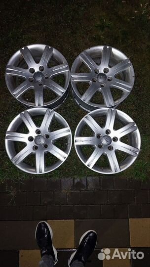 Литые диски r16 5x112 audi