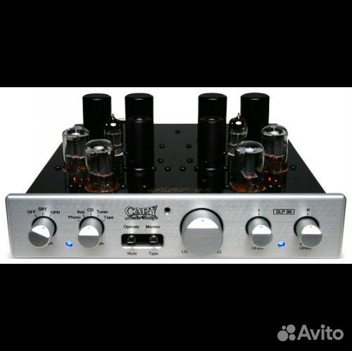 Ламповый предусилитель Cary Audio SLP 98P silver