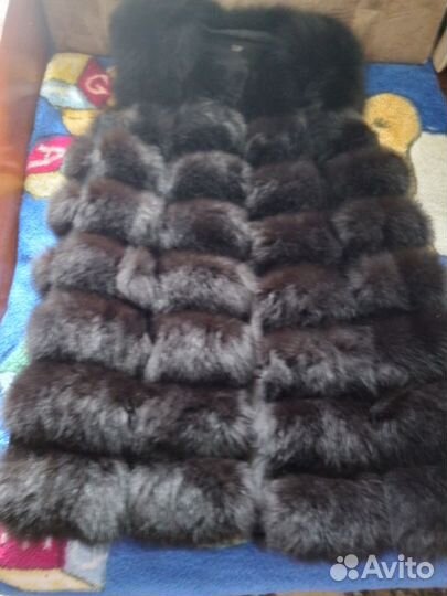 Жилетка меховая женская 50 52 разм