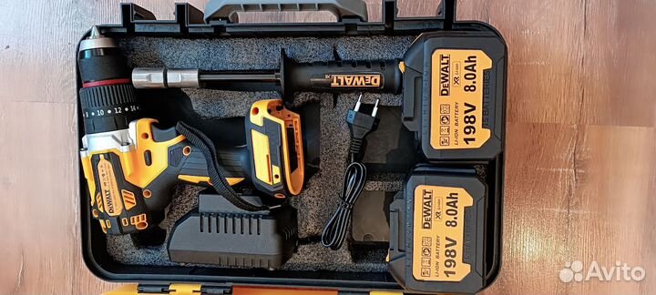 Аккумуляторная дрель шуруповерт DeWalt