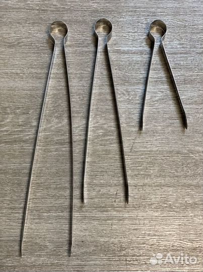 Шипцы для мяса и углей