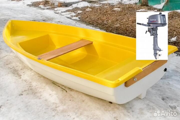 Вёсельная лодка с мотором Тортилла-4 Tarpon T 5S