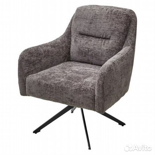 Кресло shade 360 град., темно-серый/черный каркас