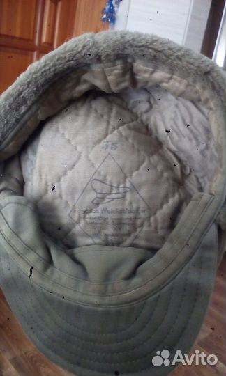 Кепка зимняя армейская австрийская, разм до 52