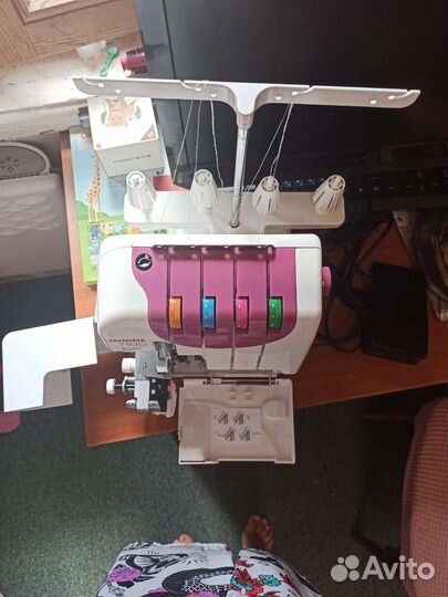 Оверлок janome 793D