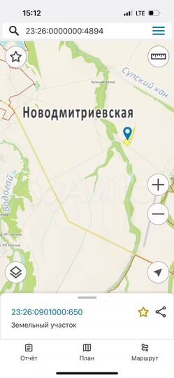 Участок 2,6 га (СНТ, ДНП)