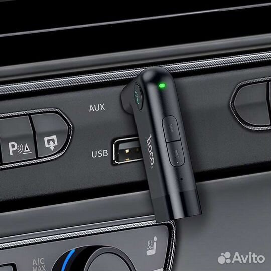 Bluetooth aux адаптер аукс ресивер hoco E53