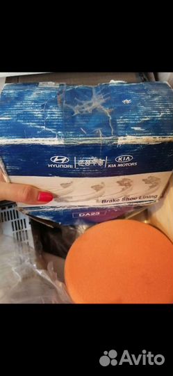 Задние Тормозные колодки, акцент, киа