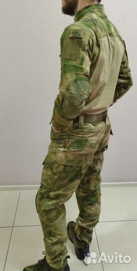 Тактический костюм Комбат (мох) с защитой суставов