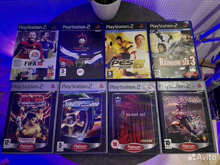 Лицензионные диски на ps2