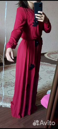 Длинное нарядное платье