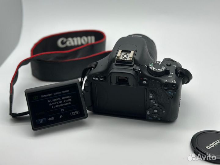 Зеркальный фотоаппарат canon eos 600d kit 18 55mm