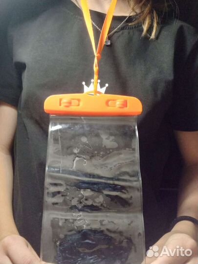 Непромокаемый чехол для телефона с подвеской