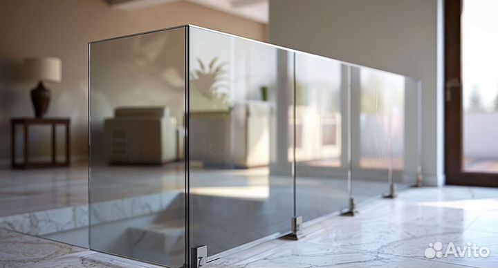 Стеклянные ограждения