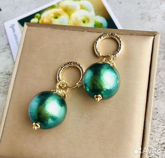 Серьги бижутерия