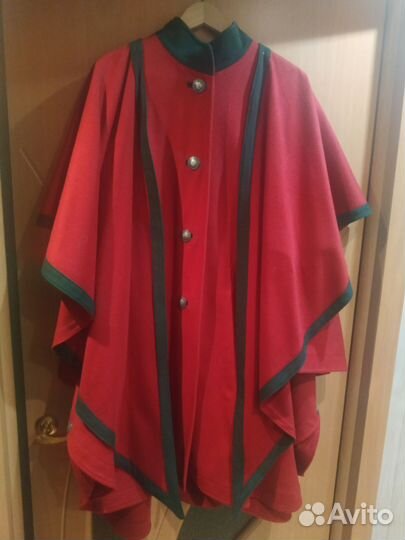 Пальто пончо 58-60 размер