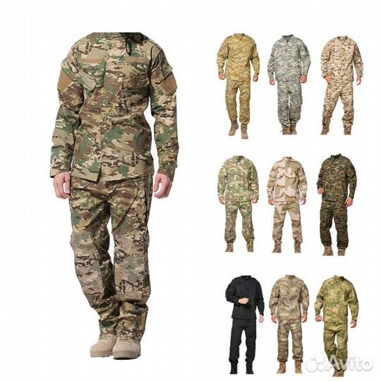 Военная форма летняя аку acu мультикам мох