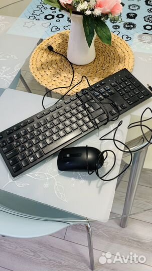Клавиатура и мышка Dell