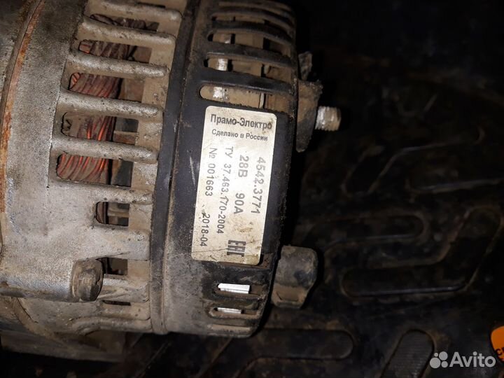 Генератор от камаза