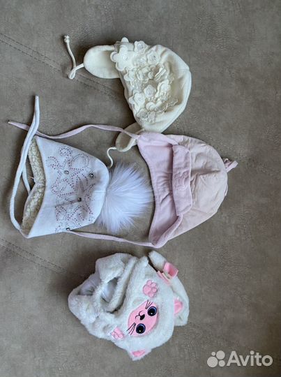 Шапка зимняя для девочки