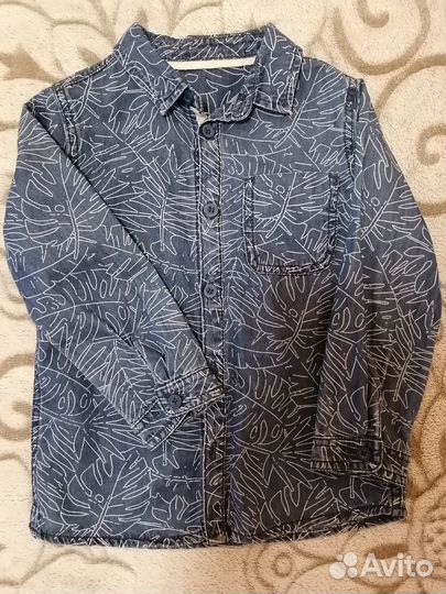 Рубашка на мальчика mothercare 98 104