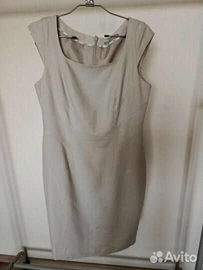 Платье женское льняное повседневное офисное M&S